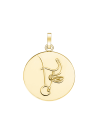 Charm Rosefield "Pendant Gold Zodiac Coin Taurus"