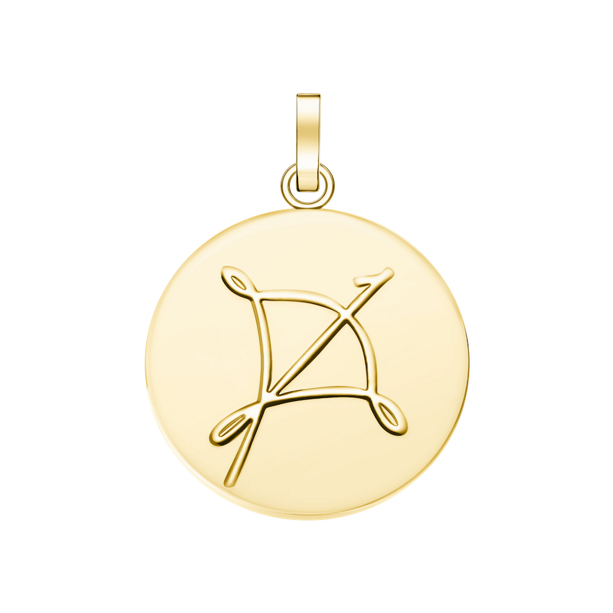 Charm Rosefield "Pendant Gold Zodiac Coin Sagittarius" Charm Rosefield "Pendant Gold Zodiac Coin Sagittarius" - PE-Gold-Sagittarius