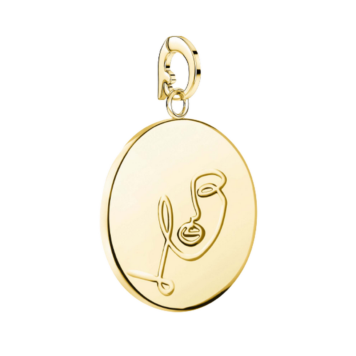 Charm Rosefield "Pendant Gold Zodiac Coin Virgo" Charm Rosefield "Pendant Gold Zodiac Coin Virgo" - PE-Gold-Virgo