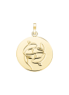 Charm Rosefield "Pendant Gold Zodiac Coin Libra"