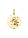 Charm Rosefield "Pendant Gold Zodiac Coin Cancer"