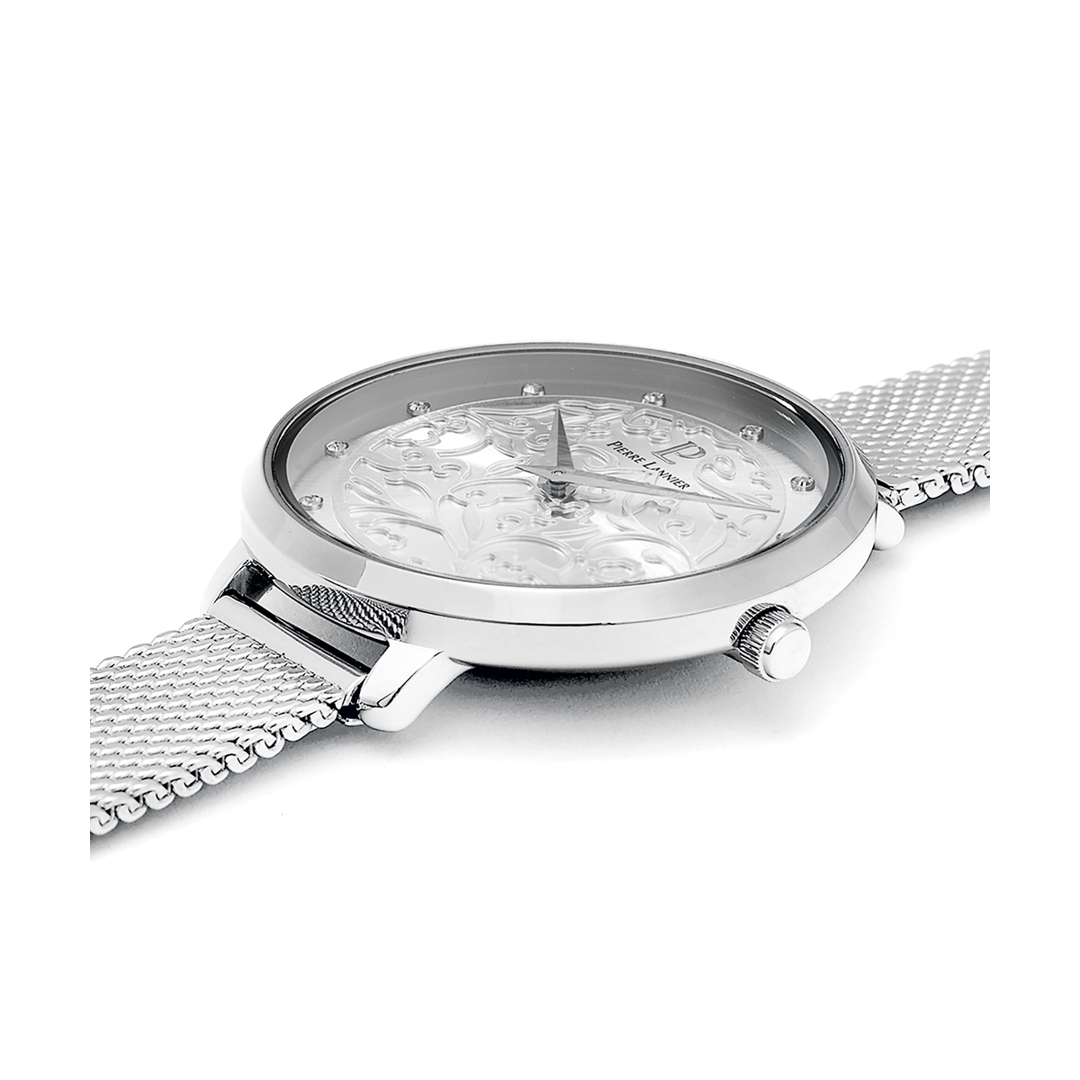 Coffret Montre et Bracelet Pierre Lannier Eolia Femme Argenté - 442H621