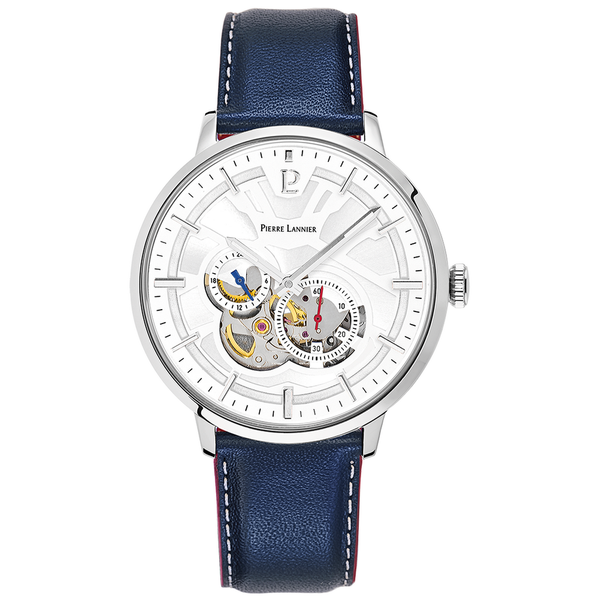 Montre Pierre Lannier Trio Homme Blanc - 334B126 Montre Pierre Lannier Trio Homme Blanc - 334B126