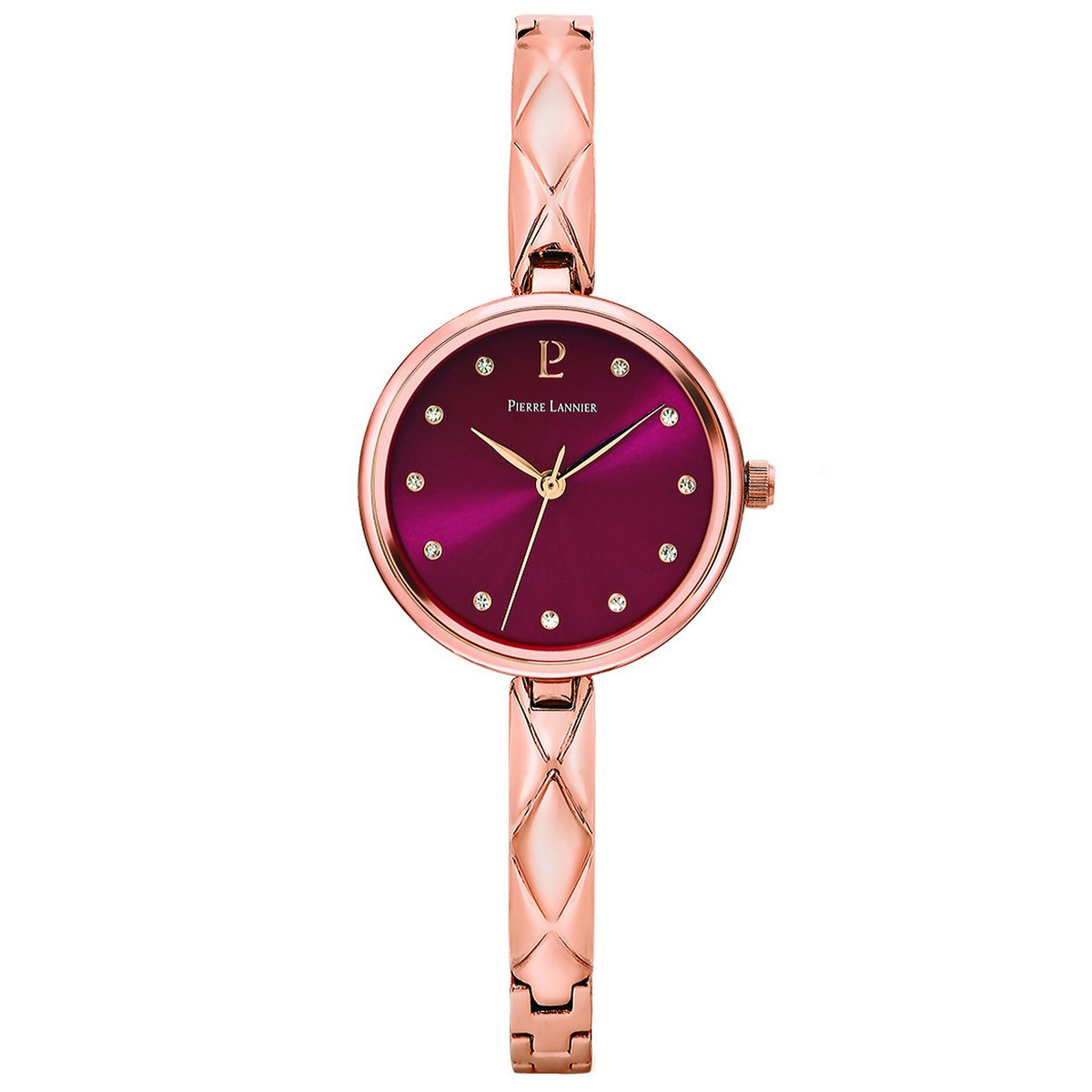 Montre Pierre Lannier Leia Femme Framboise - 043L958 Montre Pierre Lannier Leia Femme Framboise - 043L958