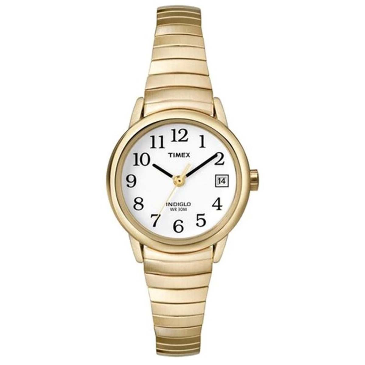 Montre Femme Timex "Easy reader" Boîtier 25 mm Cadran Blanc - T2H351 Montre Femme Timex "Easy reader" Boîtier 25 mm Cadran Blanc - T2H351