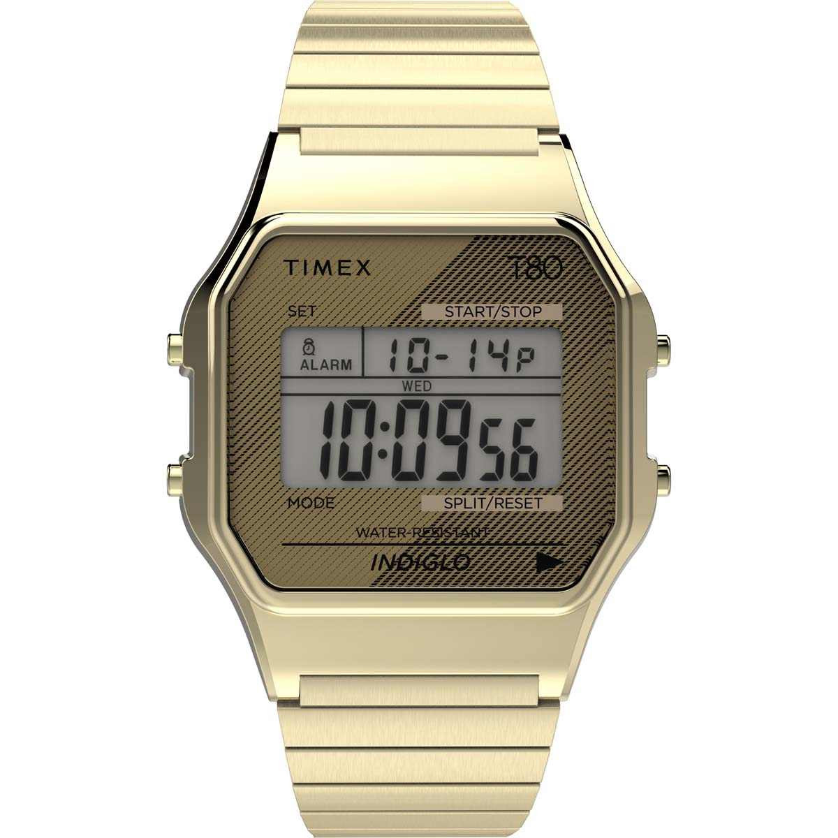 Montre Unisexe Timex "T80" Boîtier 34 mm Cadran Digital - TW2R79000 Montre mixte Timex "T80" Boîtier 34 mm Cadran Digital - TW2R79000
