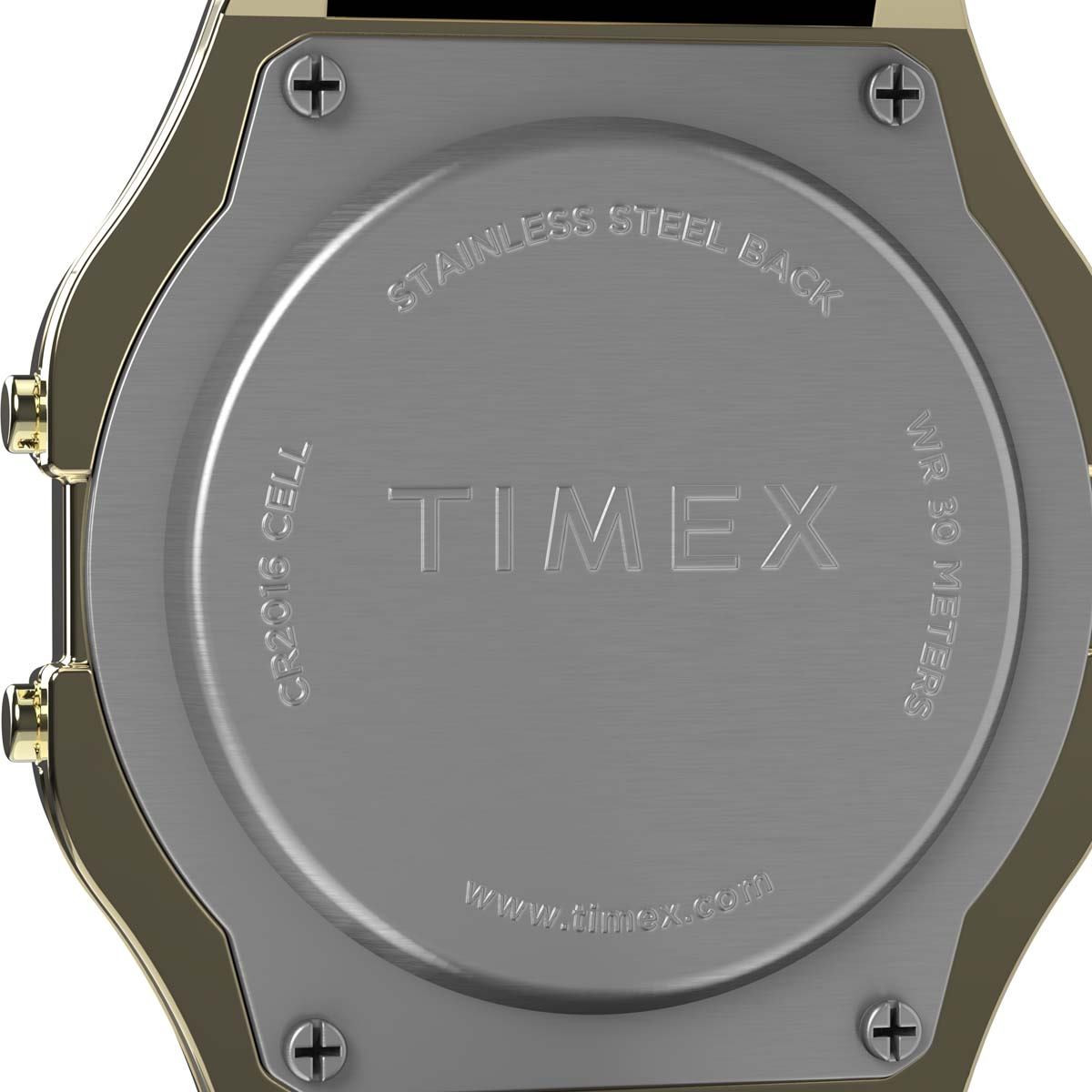 Montre Unisexe Timex "T80" Boîtier 34 mm Cadran Digital - TW2R79000 Montre mixte Timex "T80" Boîtier 34 mm Cadran Digital - TW2R79000