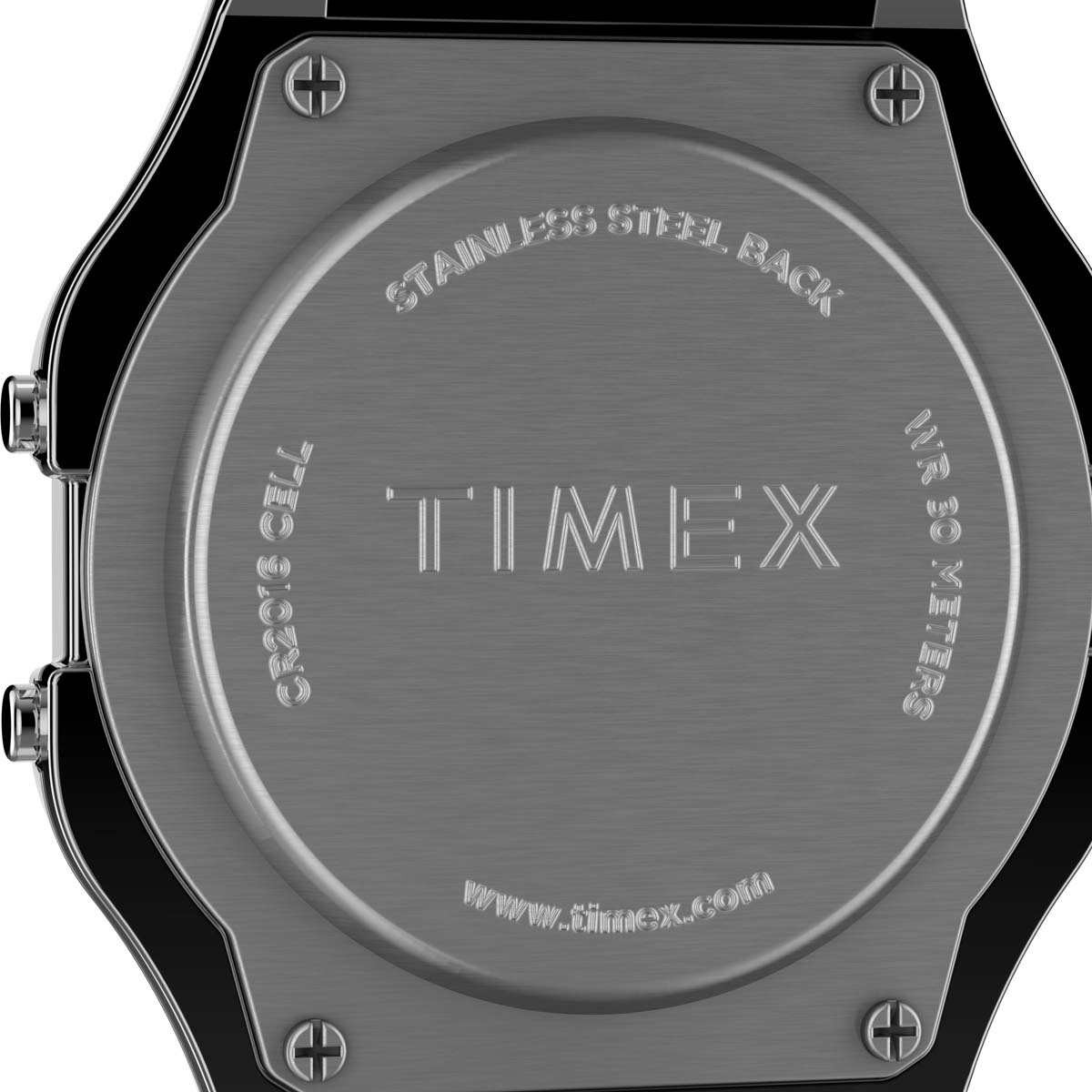 Montre Unisexe Timex "T80" Boîtier 34 mm Cadran Digital - TW2R79100 Montre mixte Timex "T80" Boîtier 34 mm Cadran Digital - TW2R79100