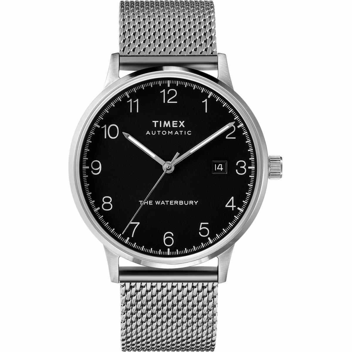 Montre Homme Timex "Waterbury" Boîtier 40 mm Cadran Noir - TW2T70200 Montre Homme Timex "Waterbury" Boîtier 40 mm Cadran Noir - TW2T70200