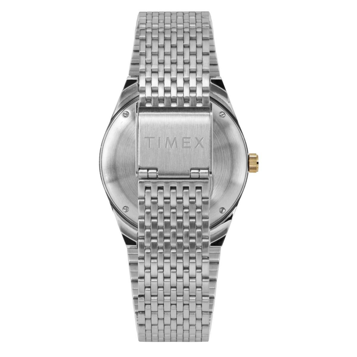 Montre Homme Timex "Q Timex Reissue" Boîtier 38 mm Cadran Bleu - TW2T80800 Montre Homme Timex "Q Timex Reissue" Boîtier 38 mm Cadran Bleu - TW2T80800