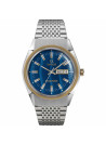 Montre Homme Timex "Q Timex Reissue" Boîtier 38 mm Cadran Bleu - TW2T80800