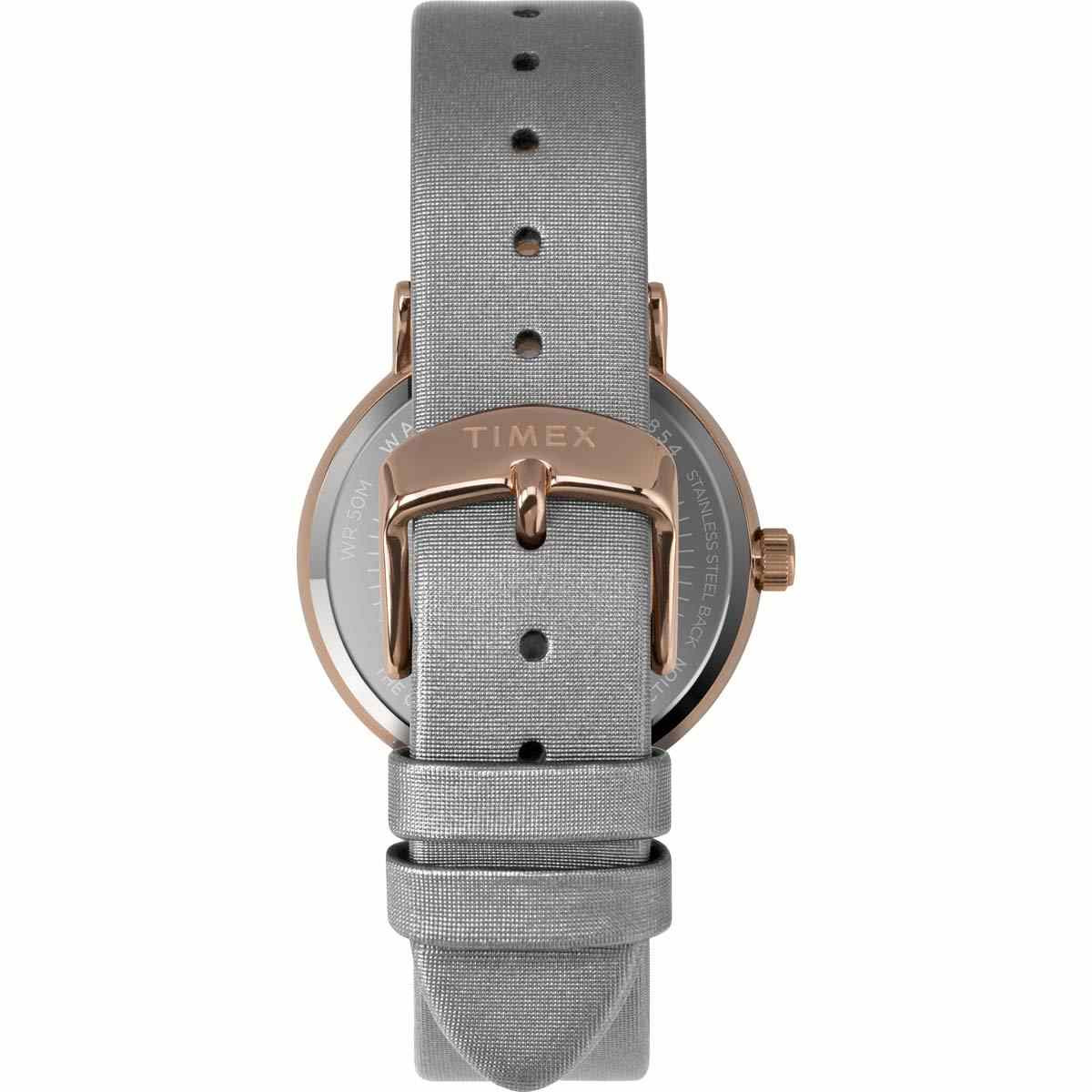 Montre Femme Timex "Celestial Opulence" Boîtier 37mm Cadran Gris - TW2T87500 Montre Femme Timex "Celestial Opulence" Boîtier 37mm Cadran Gris - TW2T87500