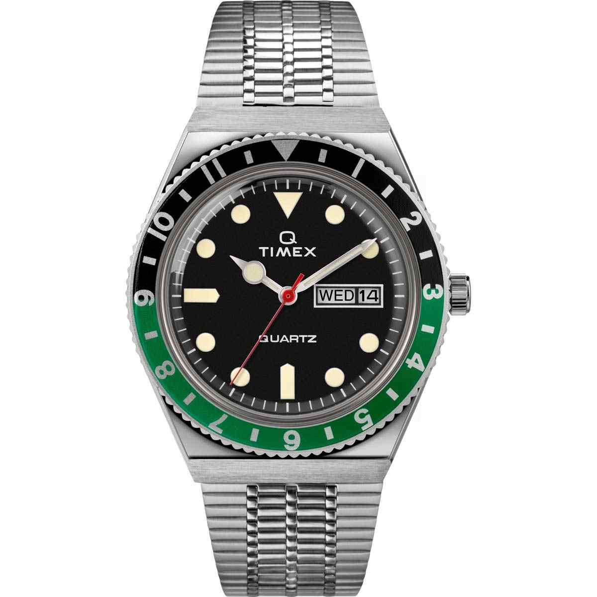 Montre Homme Timex "Q Timex Color" Boîtier 38 mm Cadran Noir - TW2U60900 Montre Homme Timex "Q Timex Color" Boîtier 38 mm Cadran Noir - TW2U60900
