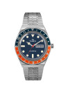 Montre Homme Timex "Q Timex Color" Boîtier 38 mm Cadran Bleu - TW2U61100