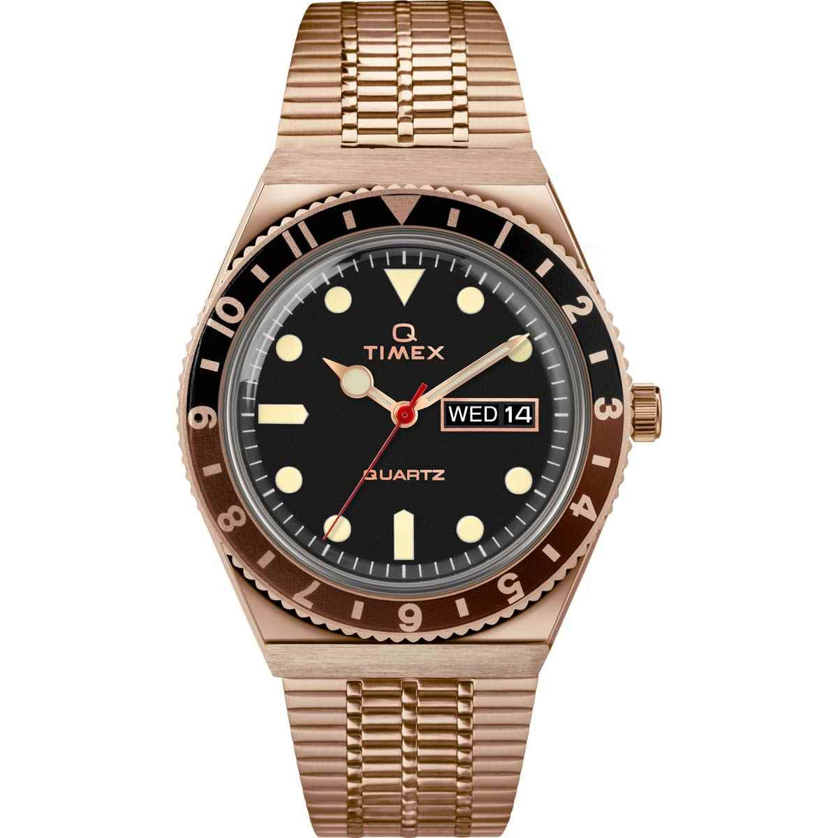 Montre Homme Timex "Q Timex Color" Boîtier 38 mm Cadran Noir - TW2U61500 Montre Homme Timex "Q Timex Color" Boîtier 38 mm Cadran Noir - TW2U61500