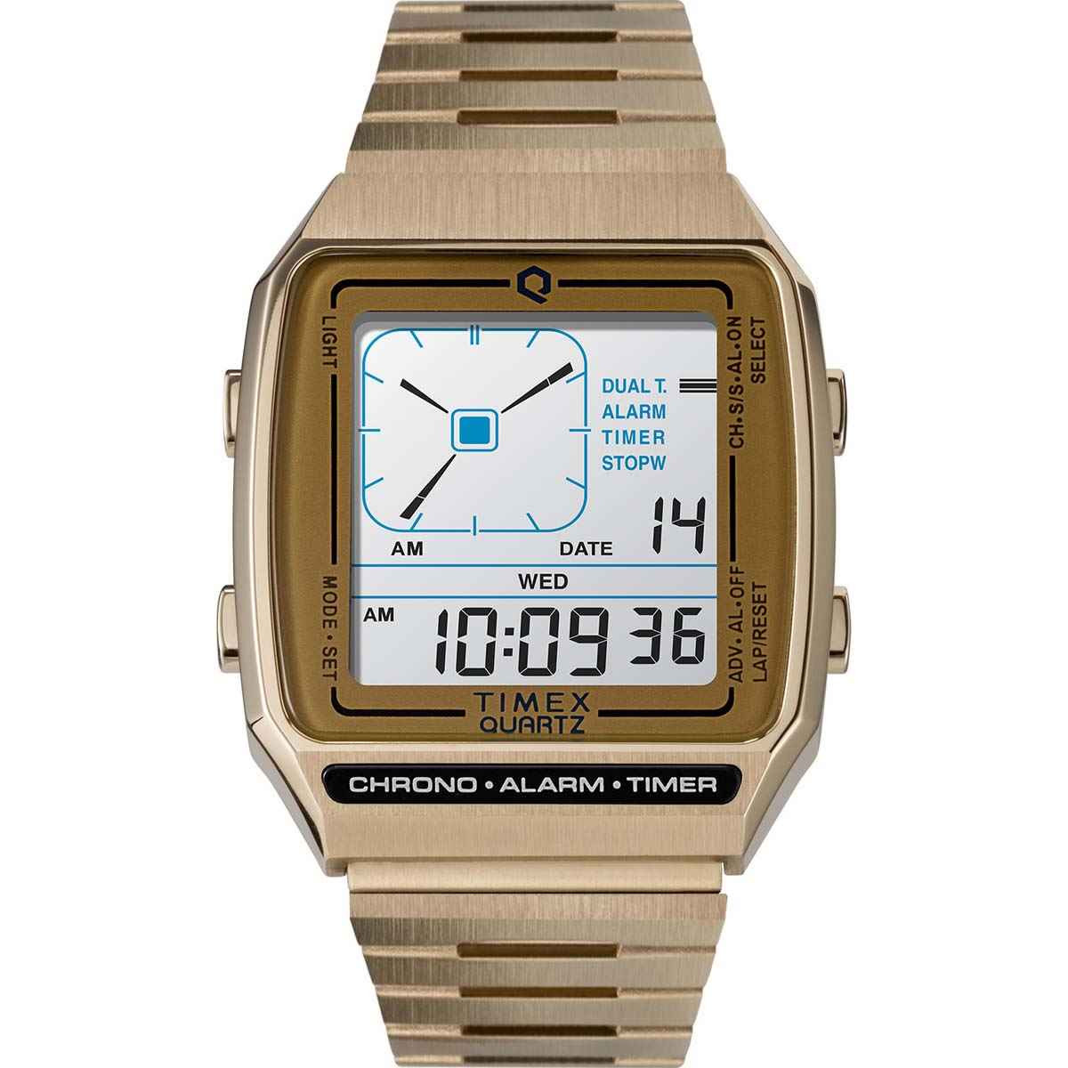 Montre Homme Timex "Q Timex Reissue" Boîtier 32.5 mm Cadran Digital - TW2U72500