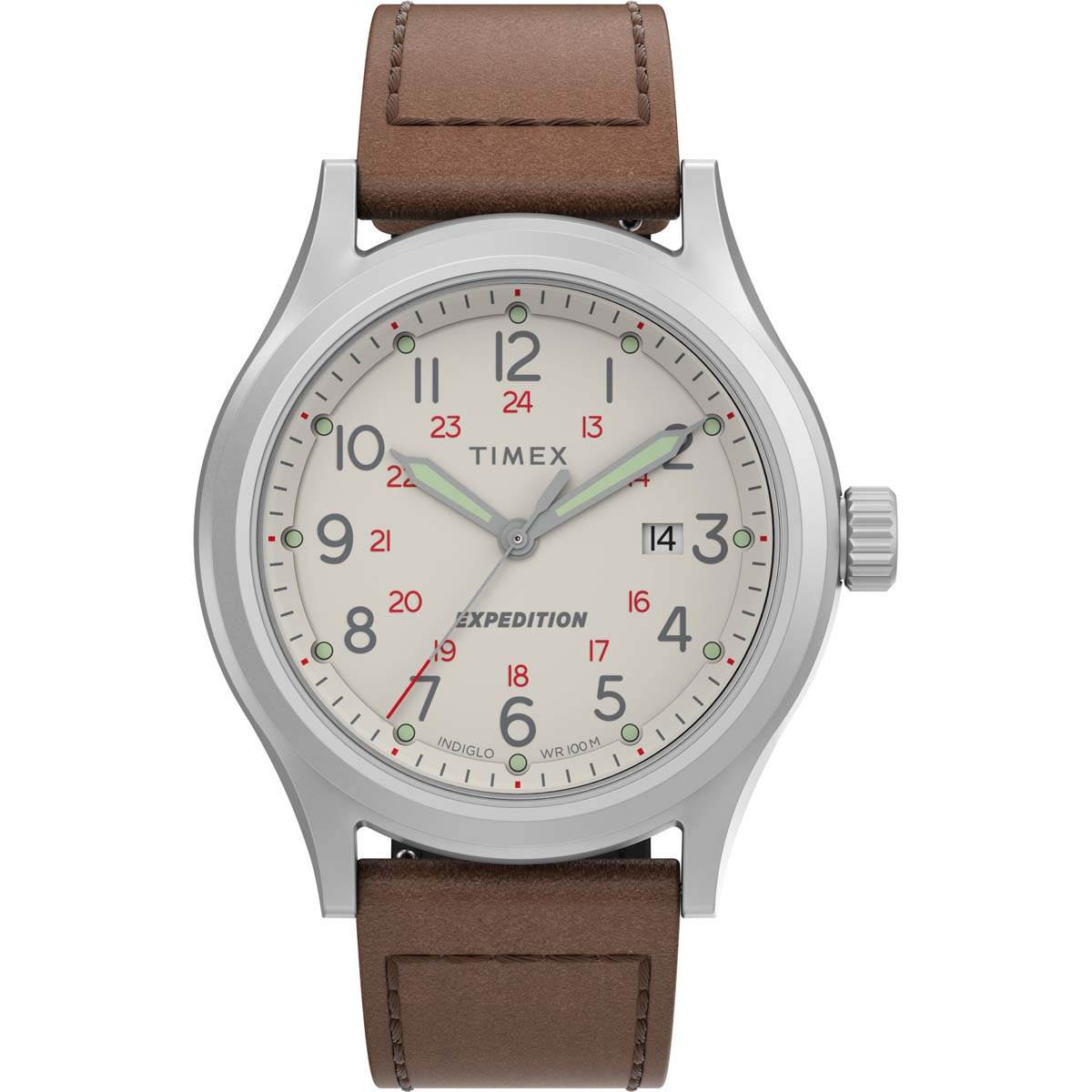 Montre Homme Timex "Expedition Sierra" Boîtier 41 mm Cadran Crème - TW2V07300 Montre Homme Timex "Expedition Sierra" Boîtier 41 mm Cadran Crème - TW2V07300