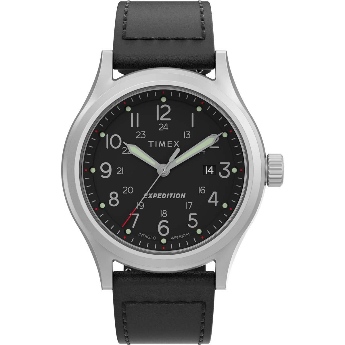 Montre Homme Timex "Expedition Sierra" Boîtier 41 mm Cadran Noir - TW2V07400