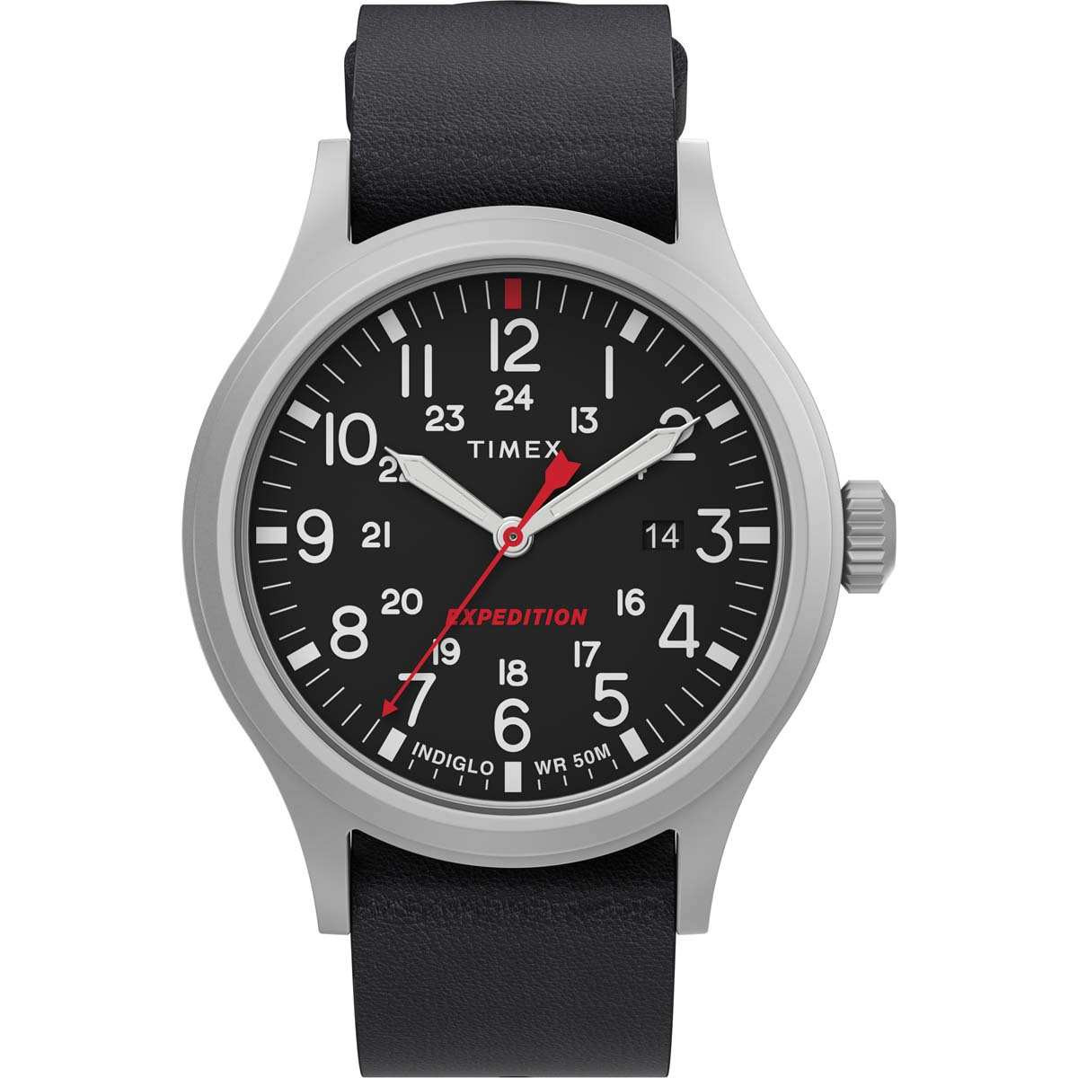 Montre Homme Timex "Expedition Sierra" Boîtier 40 mm Cadran Noir - TW2V07500 Montre Homme Timex "Expedition Sierra" Boîtier 40 mm Cadran Noir - TW2V07500