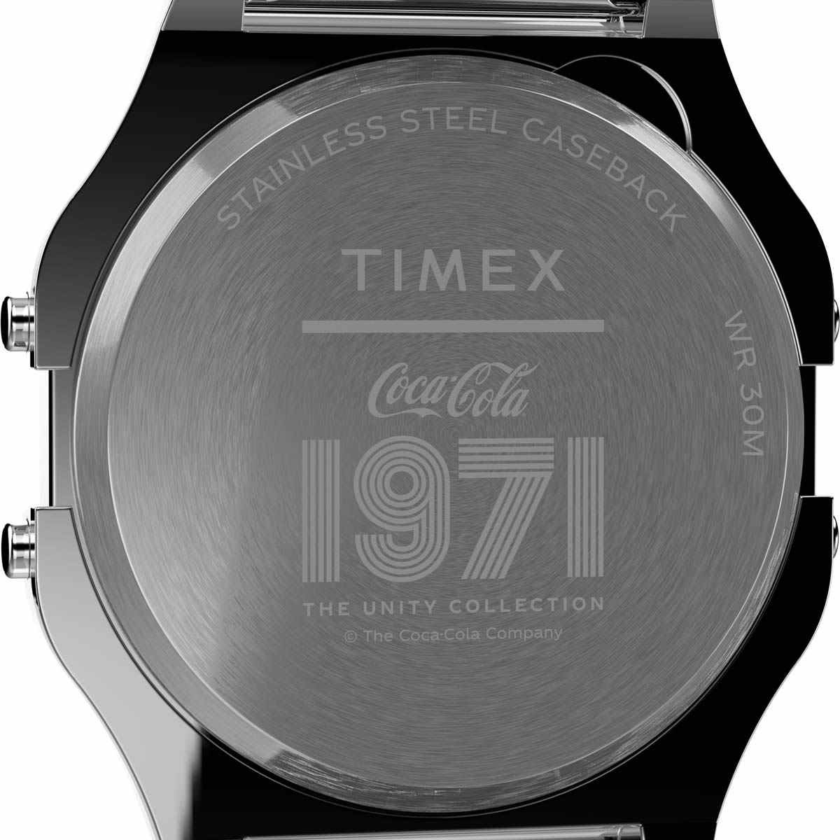 Montre Unisexe Timex "T80" Boîtier 34 mm Cadran Digital - TW2V25900 Montre mixte Timex "T80" Boîtier 34 mm Cadran Digital - TW2V25900