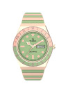 Montre Femme Timex "Q" Boîtier 36 mm Cadran Vert - TW2V38700