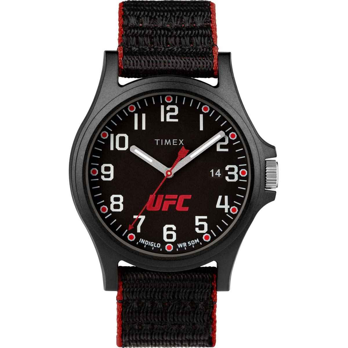 Montre Homme Timex "Edition UFC" Boîtier 40 mm Cadran Noir - TW2V55000 Montre Homme Timex "Edition UFC" Boîtier 40 mm Cadran Noir - TW2V55000