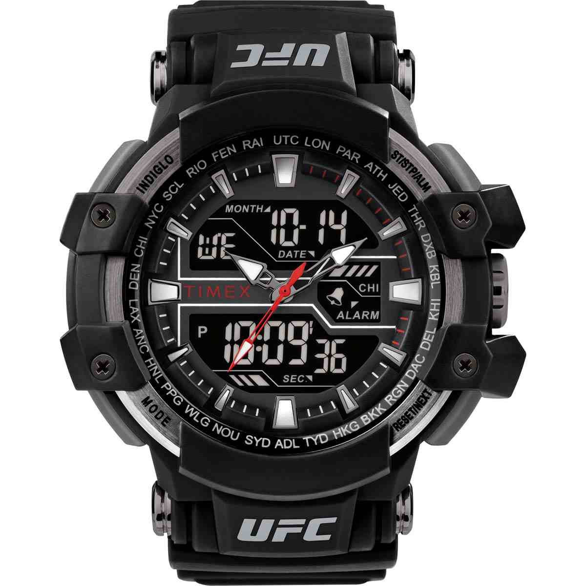 Montre Homme Timex "Edition UFC" Boîtier 53 mm Cadran Noir - TW5M51800