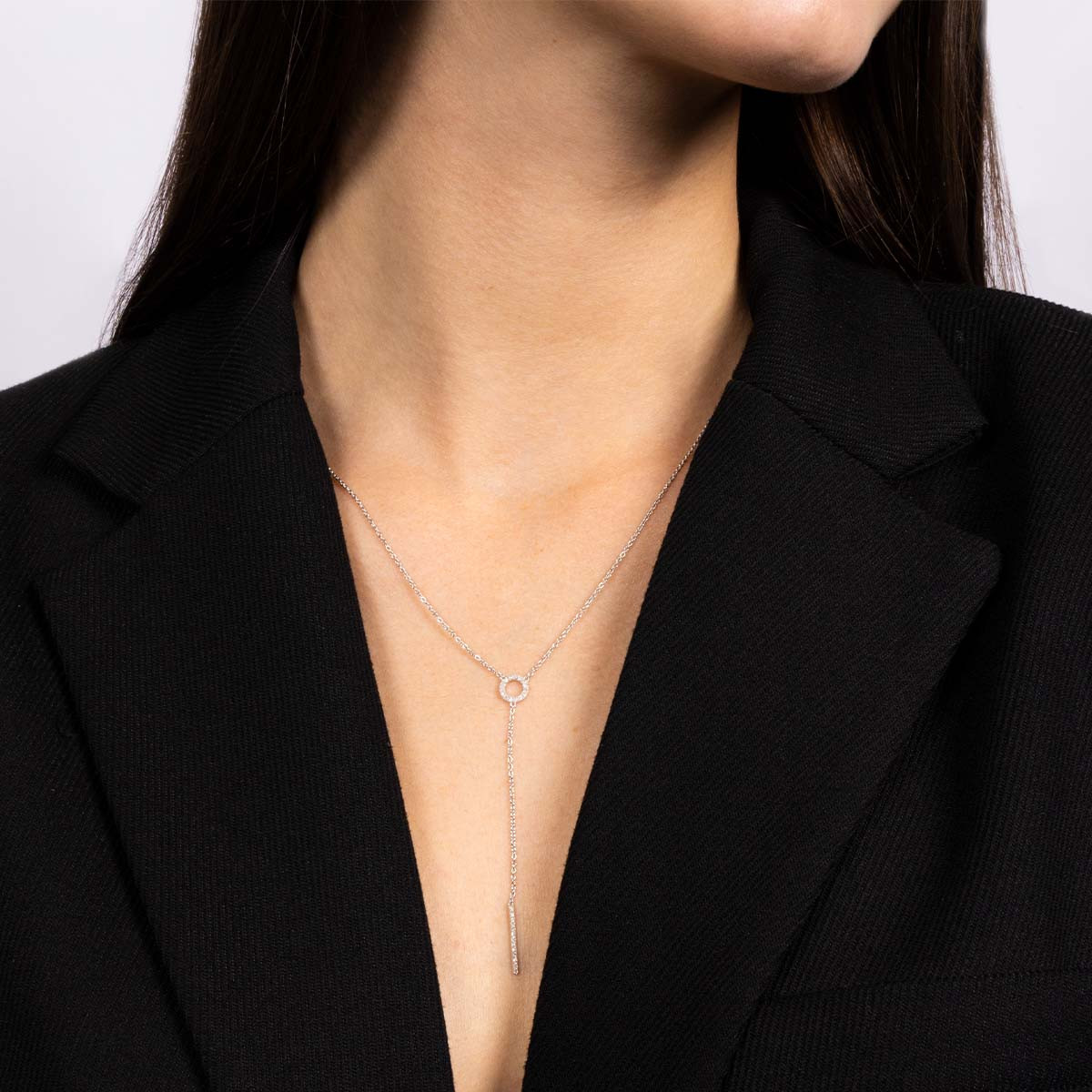 Collier "Brescia" Or et Diamants Collier "Calista" Or blanc et Diamant