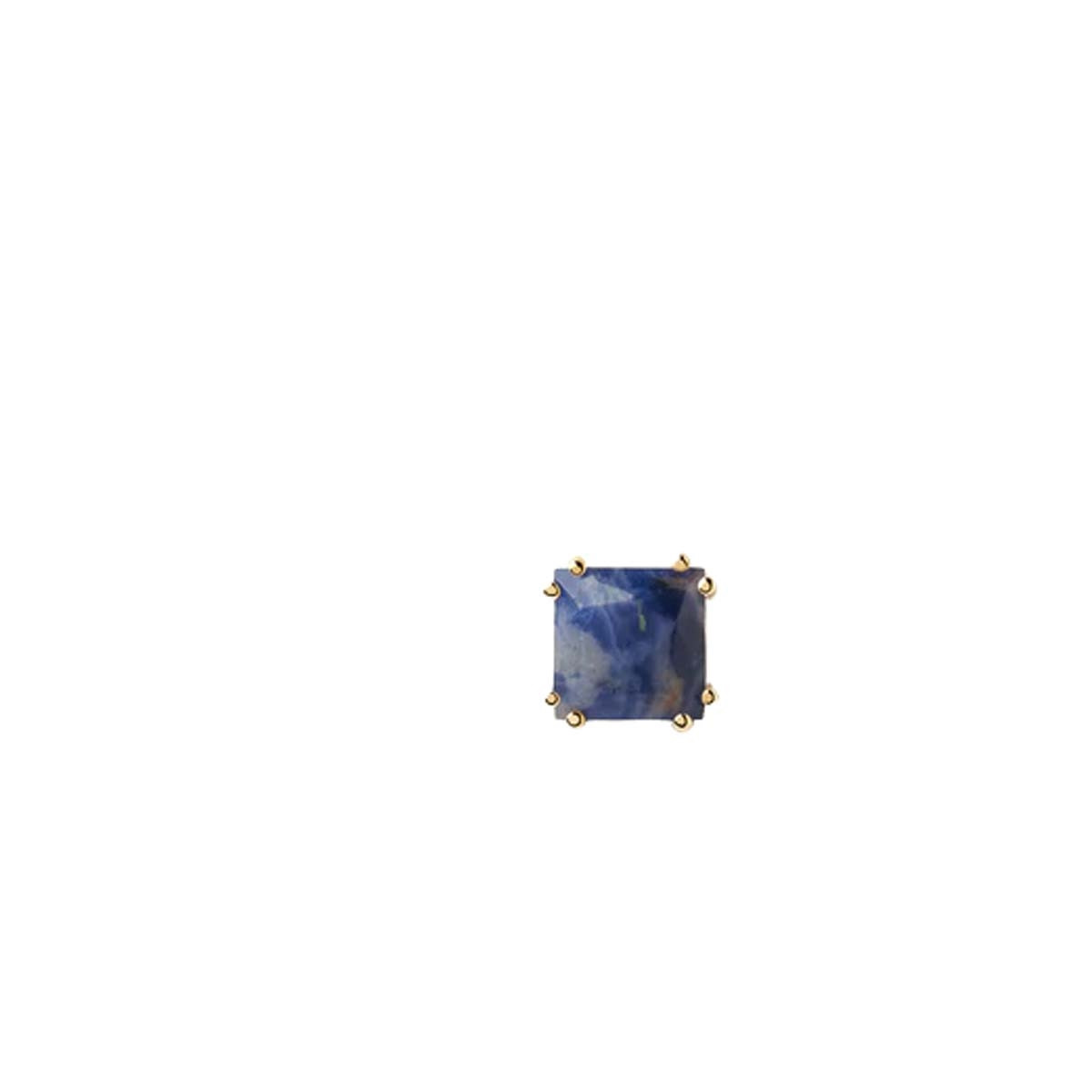PDPAOLA Piercing - Gemstones - en argent doré PDPAOLA Piercing - Suki Sodalite - en argent plaqué or - PG01-653-U