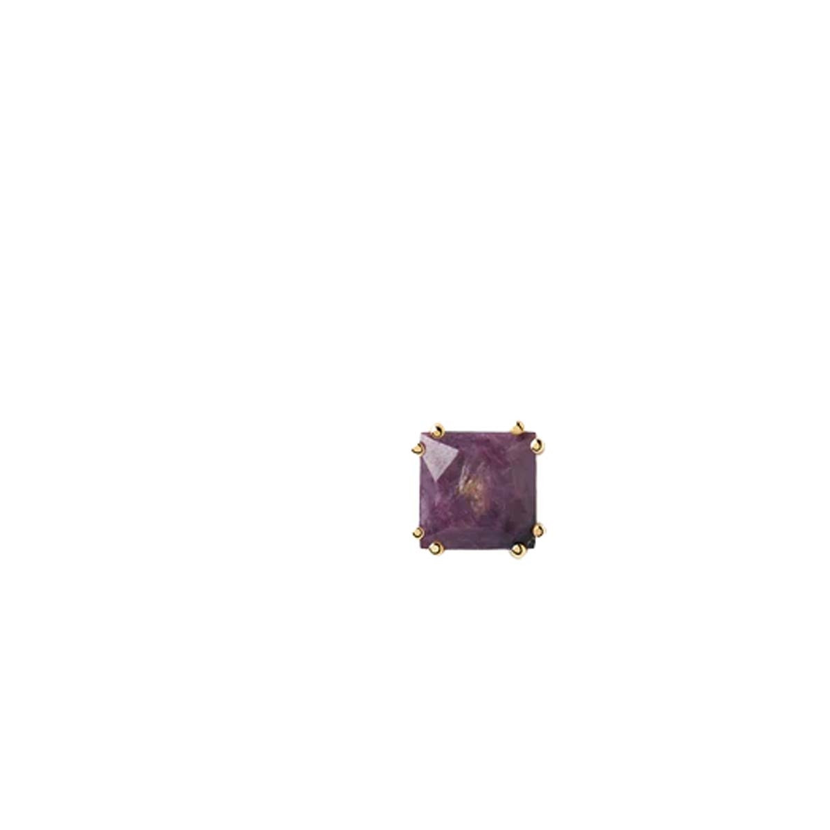 PDPAOLA Piercing - Suki Charoïte - en argent plaqué or - PG01-655-U