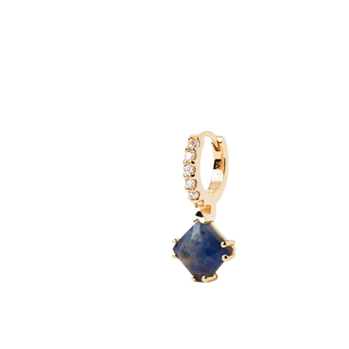 PDPAOLA Piercing - Gemstones - en argent doré PDPAOLA Piercing - Fuji Sodalite - en argent plaqué or - PG01-683-U