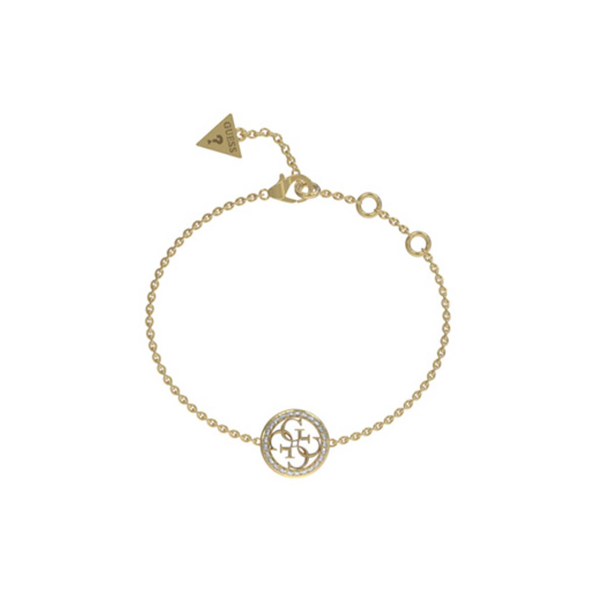 Bracelet Guess "Life in 4G " Acier doré Bracelet Guess "Life in 4G " Acier doré - JUBB02137JWYGS