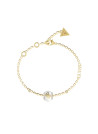 Bracelet Guess "4G Loop " Acier doré