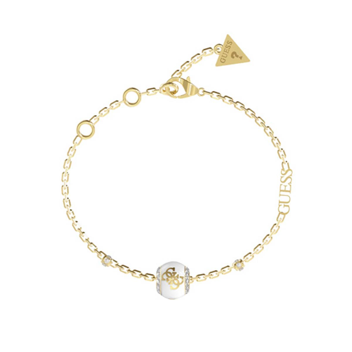 Bracelet Guess "4G Loop " Acier doré Bracelet Guess "4G Loop " Acier doré - JUBB02282JWYGWH
