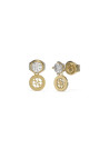 Boucles d'oreilles Guess "Studs Party" Acier doré