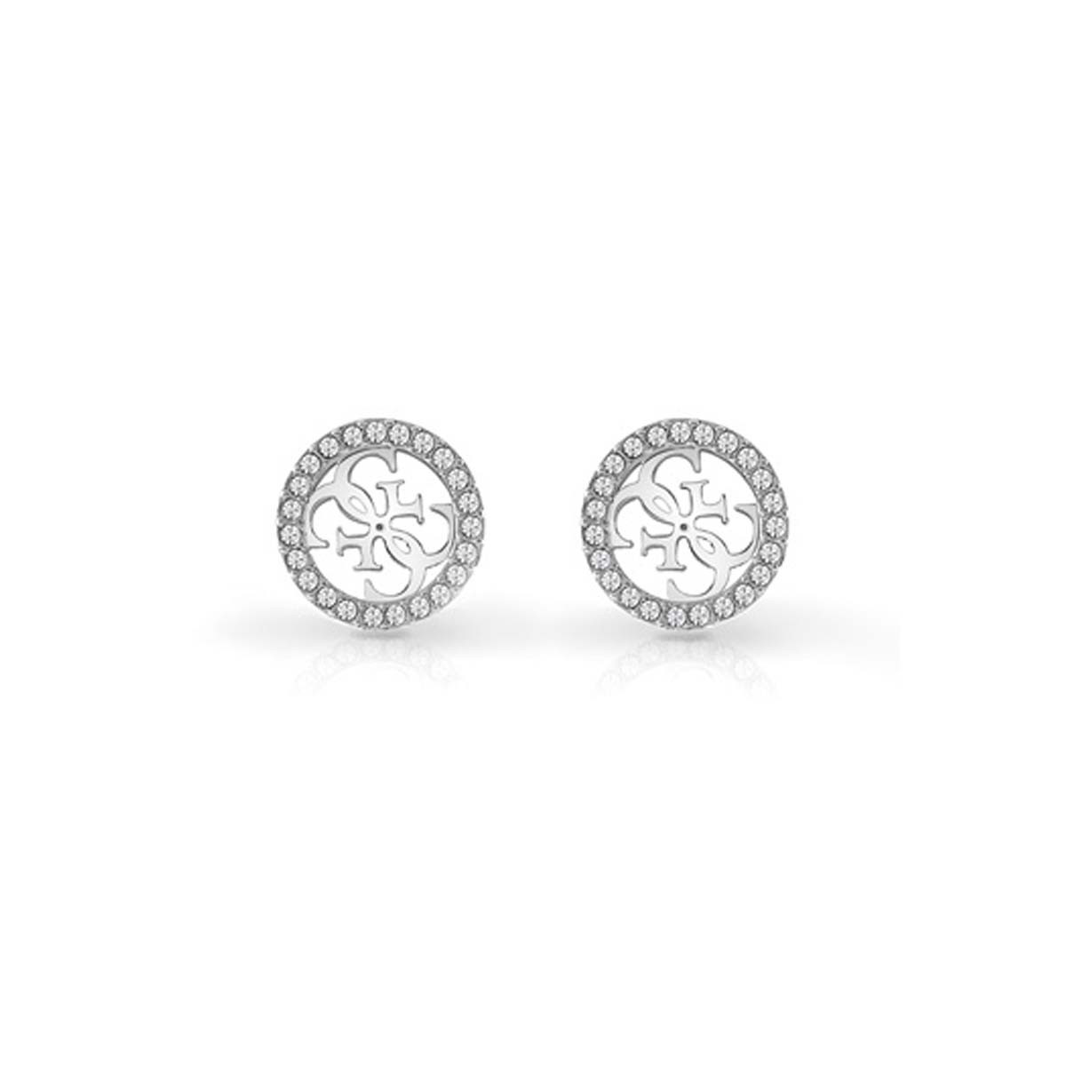 Boucles d'oreilles Guess "Studs Party" Acier rhodié - JUBE02161JWRH