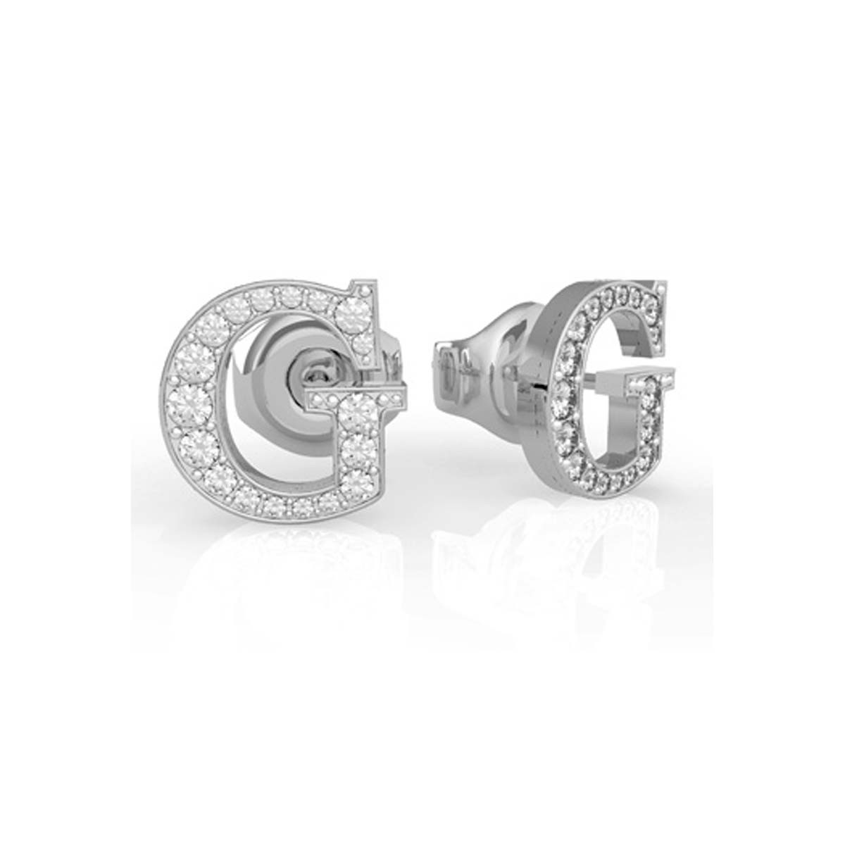 Boucles d'oreilles Guess "Studs Party" Acier rhodié Boucles d'oreilles Guess "Studs Party" Acier rhodié - JUBE02170JWRH