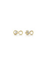 Boucles d'oreilles Guess "Studs Party" Acier doré