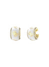 Boucles d'oreilles Guess "4G Loop " Acier doré