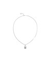 Collier Guess "Shiny Padlock" Acier rhodié