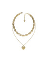 Collier Guess "Falling In Love" Acier doré