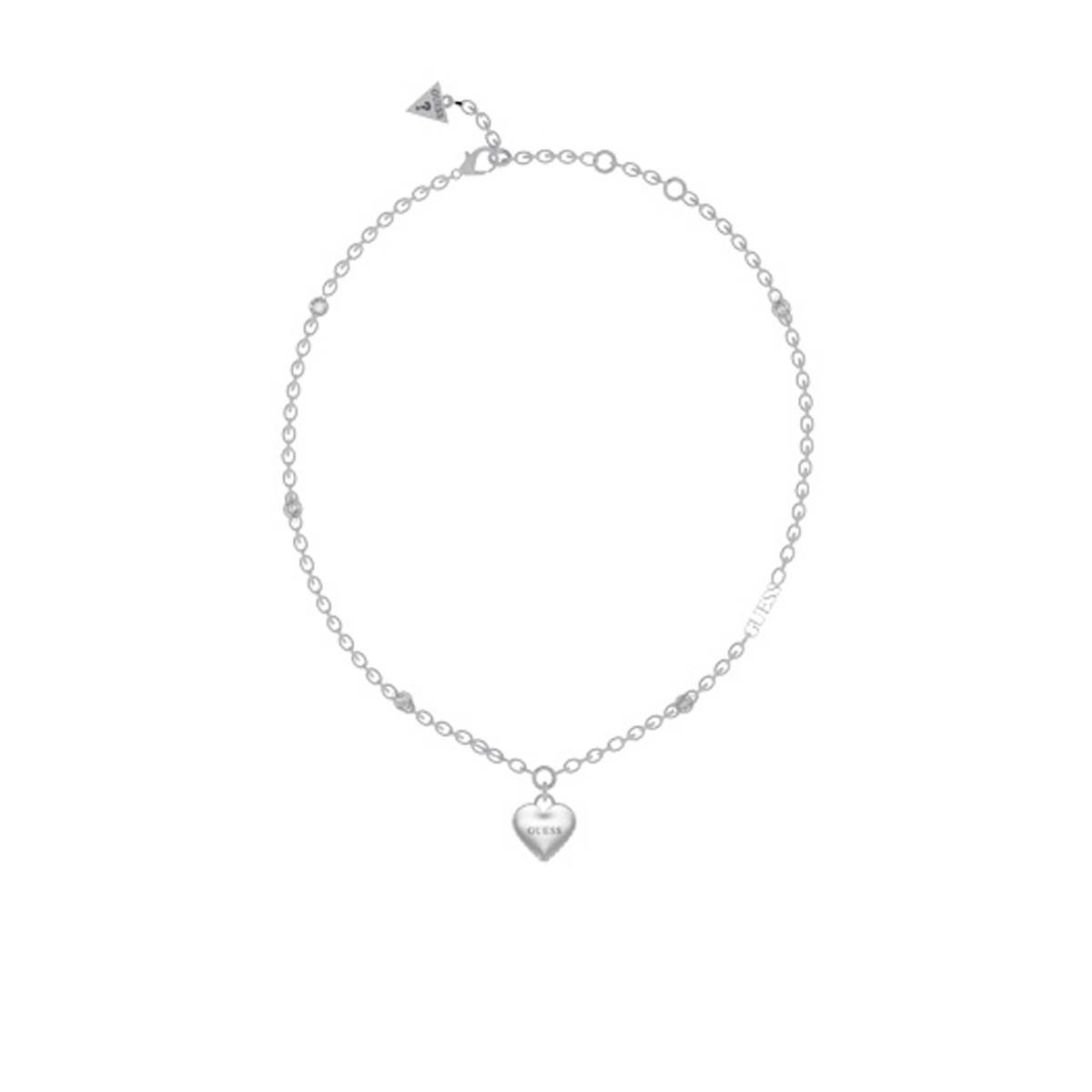 Collier Guess "Falling In Love" Acier rhodié Collier Guess "Falling In Love" Acier rhodié - JUBN02230JWRH
