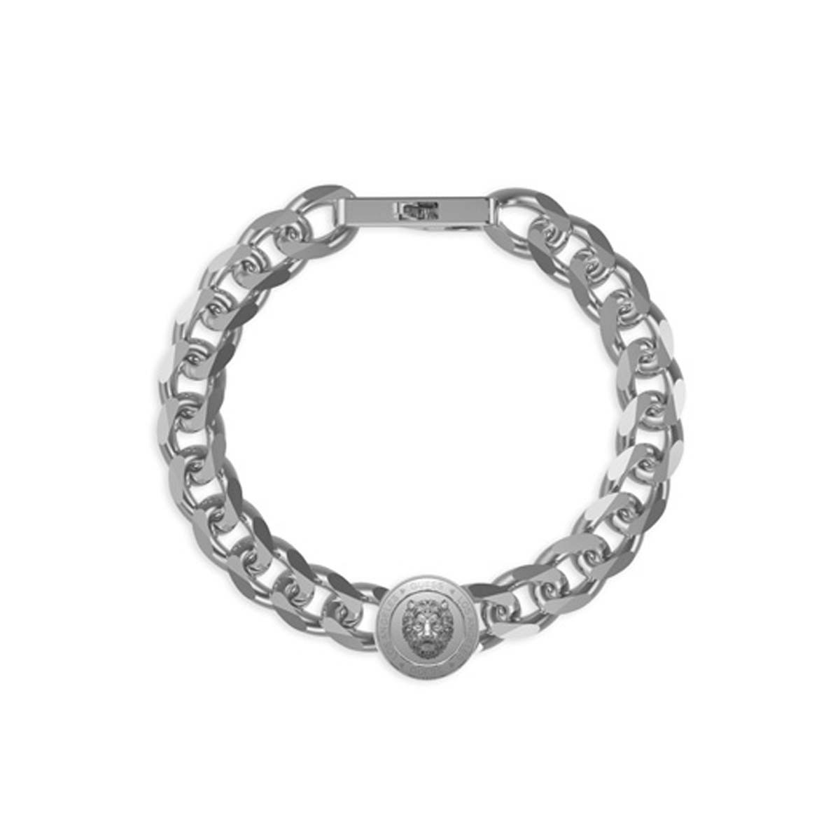Bracelet Guess "Lion King" Acier rhodié Bracelet Guess "Lion King" Acier rhodié - JUMB01309JWSTS