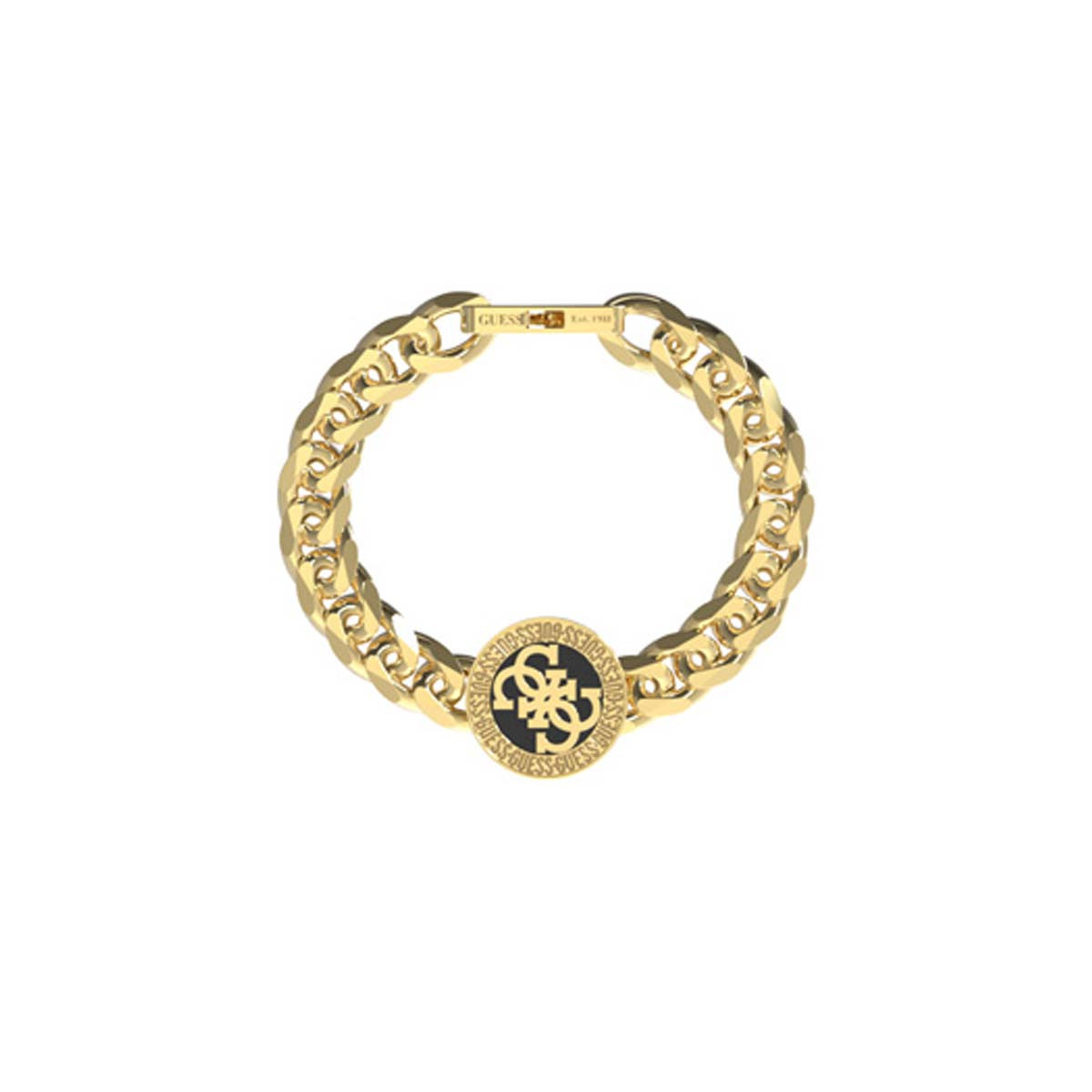 Bracelet Guess "4G Icon" Acier doré - JUMB02114JWYGBK