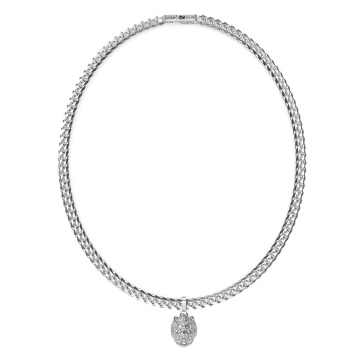 Collier Guess "Lion King" Acier rhodié Collier Guess "Lion King" Acier rhodié - JUMN01301JWST