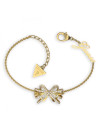 Bracelet Guess "A-bow You" Acier doré