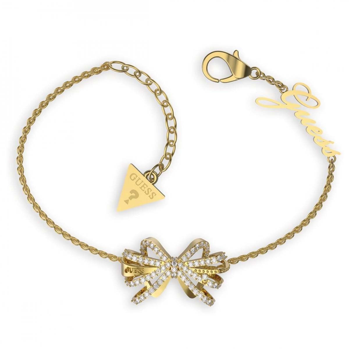Bracelet Guess "A-bow You" Acier doré Bracelet Guess "A-bow You" Acier doré - JUBB01327JWYGS
