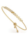 Bracelet Guess "Re-leaf" Acier doré