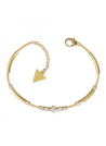 Bracelet Guess "Sunburst" Acier doré