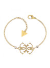 Bracelet Guess "4G Status" Acier doré